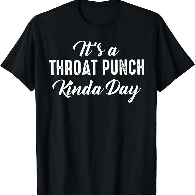 Чувствует себя как горло punch kinda Day Забавная футболка Чувствует себя как горло punch kinda Day Забавная футболка