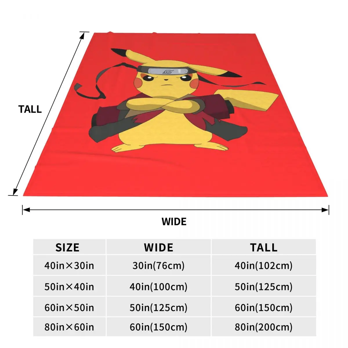مخصص فائقة النعومة الصوف P-Pikachus الكرتون رمي بطانية الدافئة الفانيلا البطانيات للسرير سيارة الأريكة لحاف
