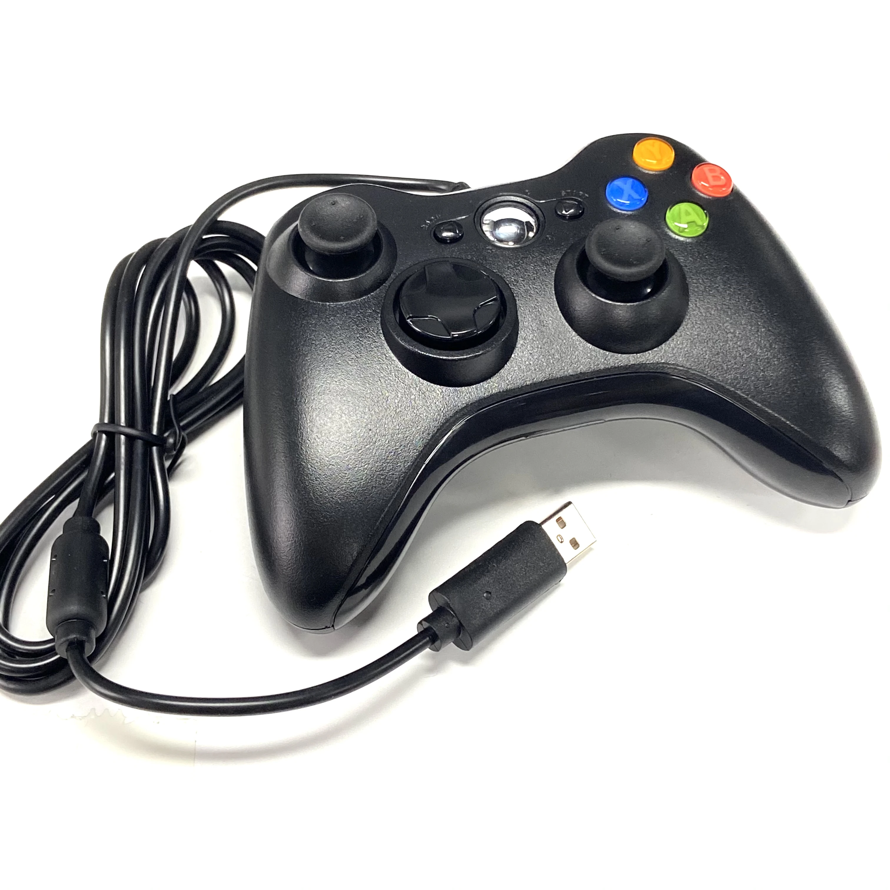 Game controller 1.7M USB arcade game controller with vibrating rocker