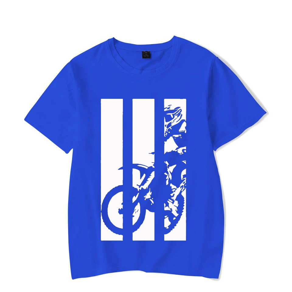 Motorcycle Element Pattern Men Women T-Shirts Fashion Casual Men Women T-Shirts Bicycle Element T-shirt Summer Couple's T-Shirts