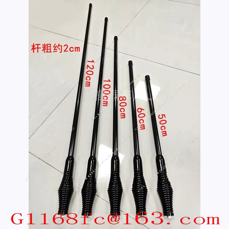 Car Flagpole Off-road Vehicle Bullbar Decorative Rod Spring Bold Large Punched Clip Edge Installation