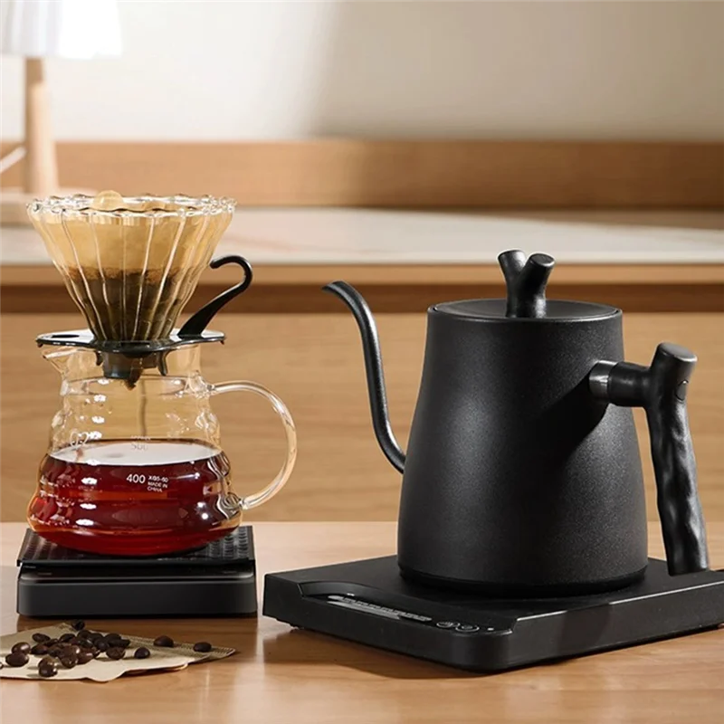 

AB15-1000W Fast Heating Water Pot 304 Stainless Steel Electric Water Kettle & Coffee Kettle 7-Speed Adjustment A US Plug