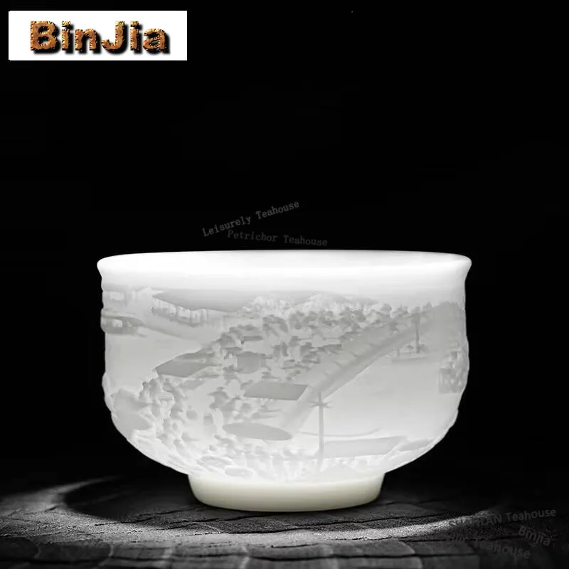 

Чайная чашка из белого фарфора, 160 мл