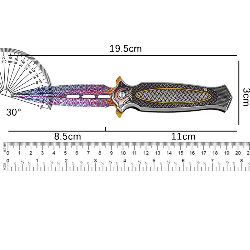 Outdoor Folding Knife, Portable Outdoor Knife, High Hardness Multifunctional Folding Knife