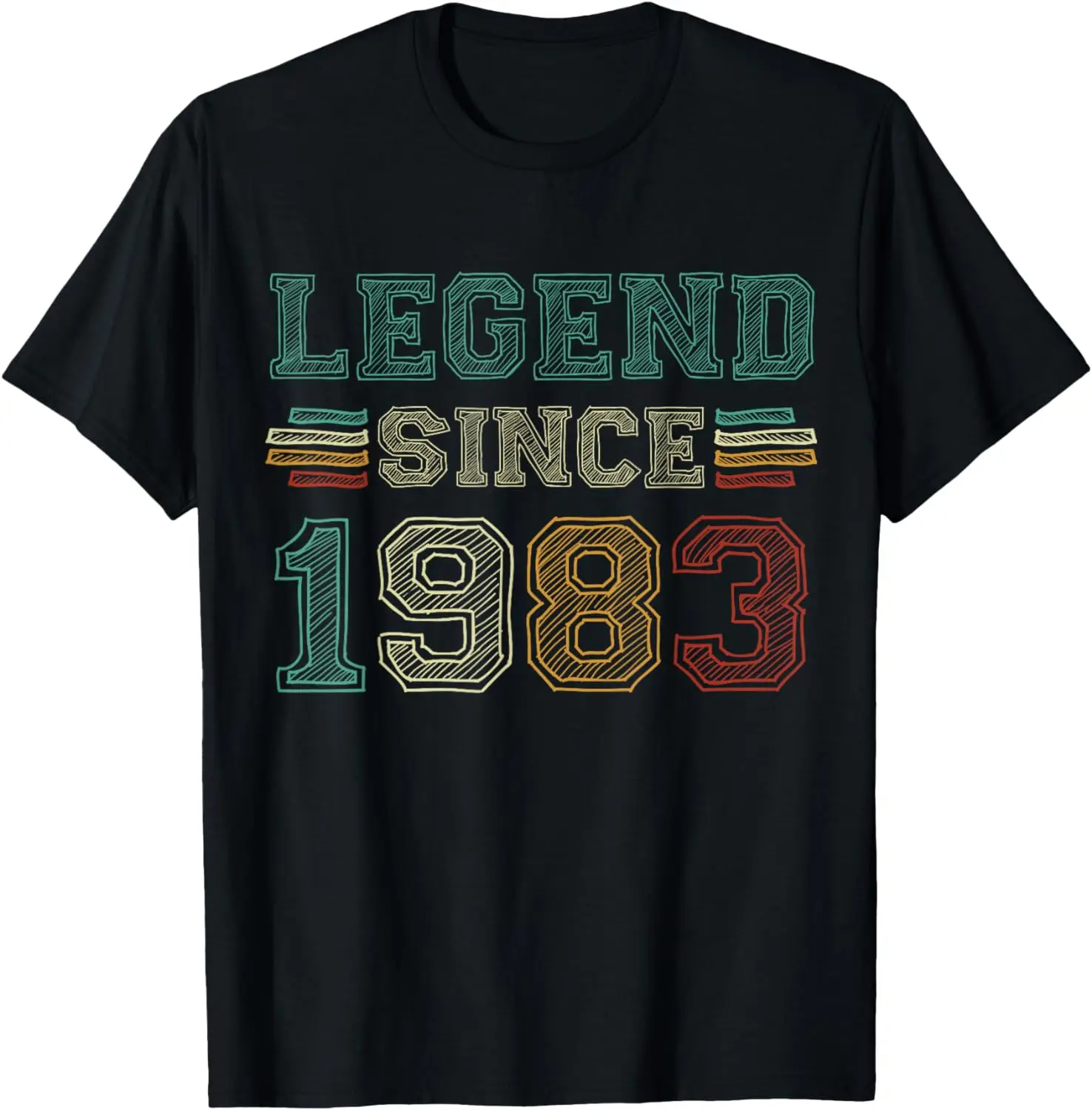 

41 Years Old Legend Since 1983 41st Birthday T-Shirt