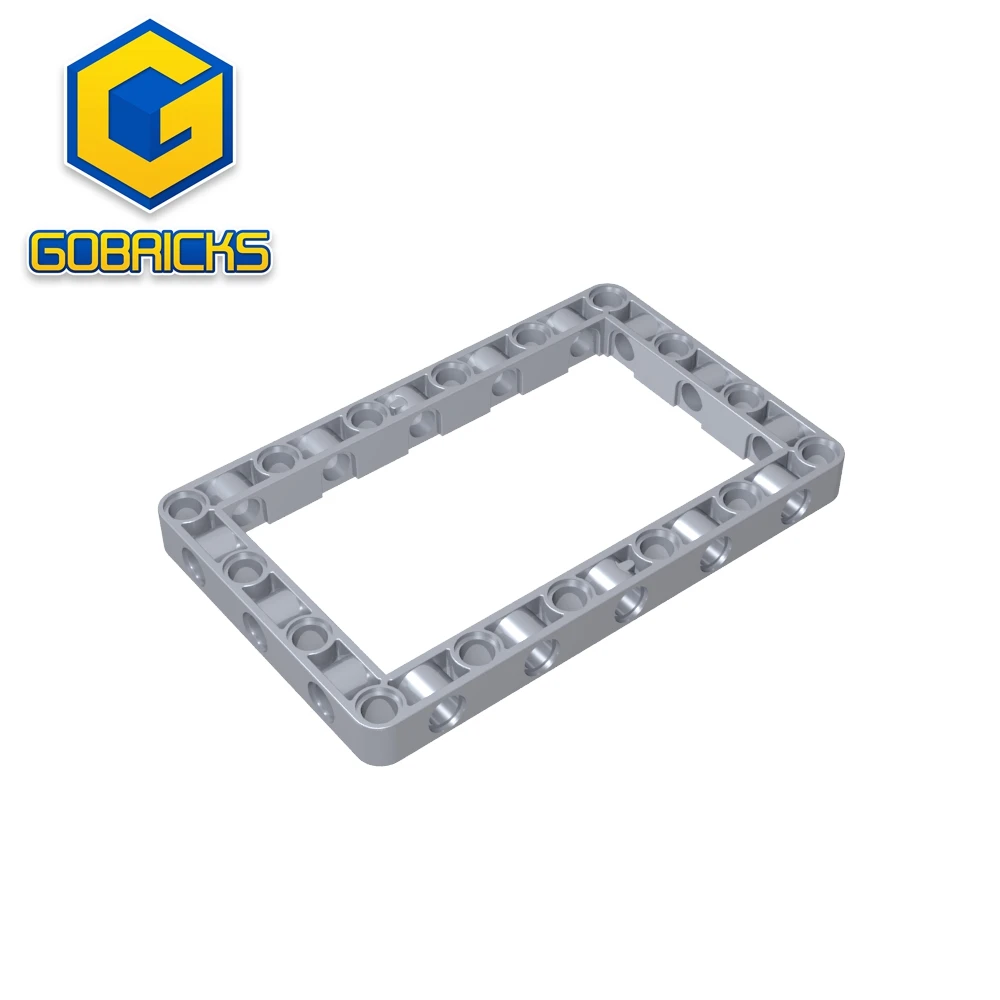 

Gobricks GDS-1538 Техническая рамка луча 7x11, совместимая с lego 39794, детские образовательные строительные блоки «сделай сам», технические
