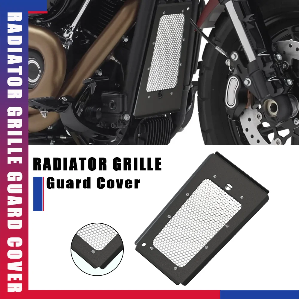 Motorcycle Oil Cooler Guard Cover Protect For Softail Range model /Breakout/Standard/Deluxe/FXDR 2018 2019 2020 2021 2022 2023