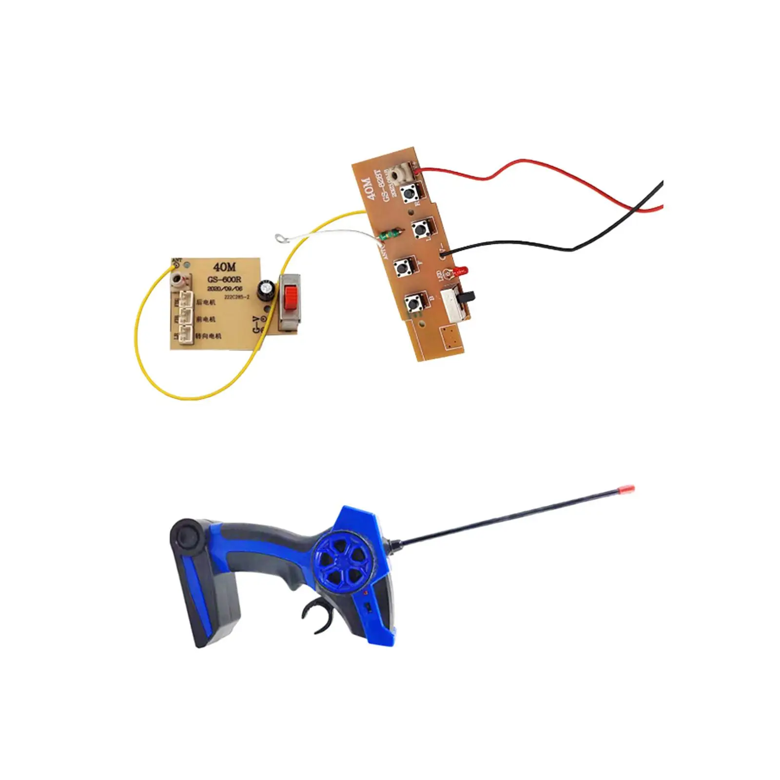Universal RC Remote Control Receiver Transmitter Circuit Board Kit RC Car Parts Accessories for Model Car Boat Tank