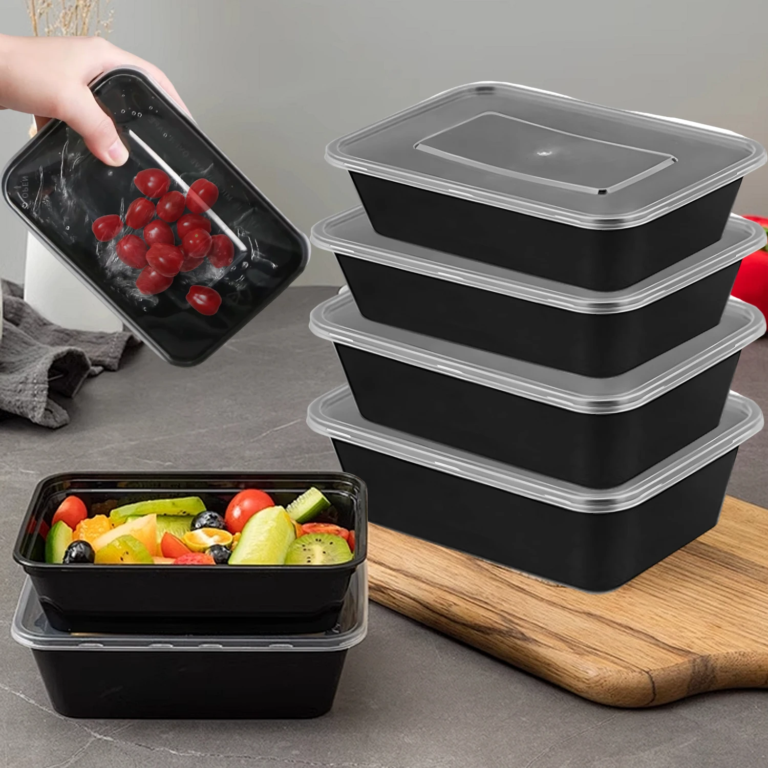 1-100 Buah Kotak Kemasan Makan - Meal Prep Kit ulasan dan harga