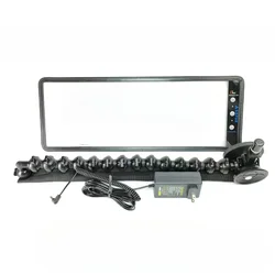 Dent Repair Lamp 6 Lamps Led Stripe Line Board Paintless Dent Removal Repair Tool With Adjustment Holder Bamboo Tube