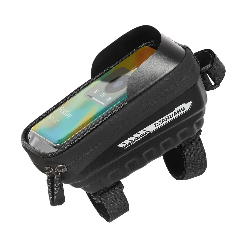 AliExpress CAIRBULL Bicycle Front Frame Bag Bicycle Waterproof Phone Case Holder 7 Inches Touch Screen Bag MTB Road Bike Bag Top Frame Tube Bags New