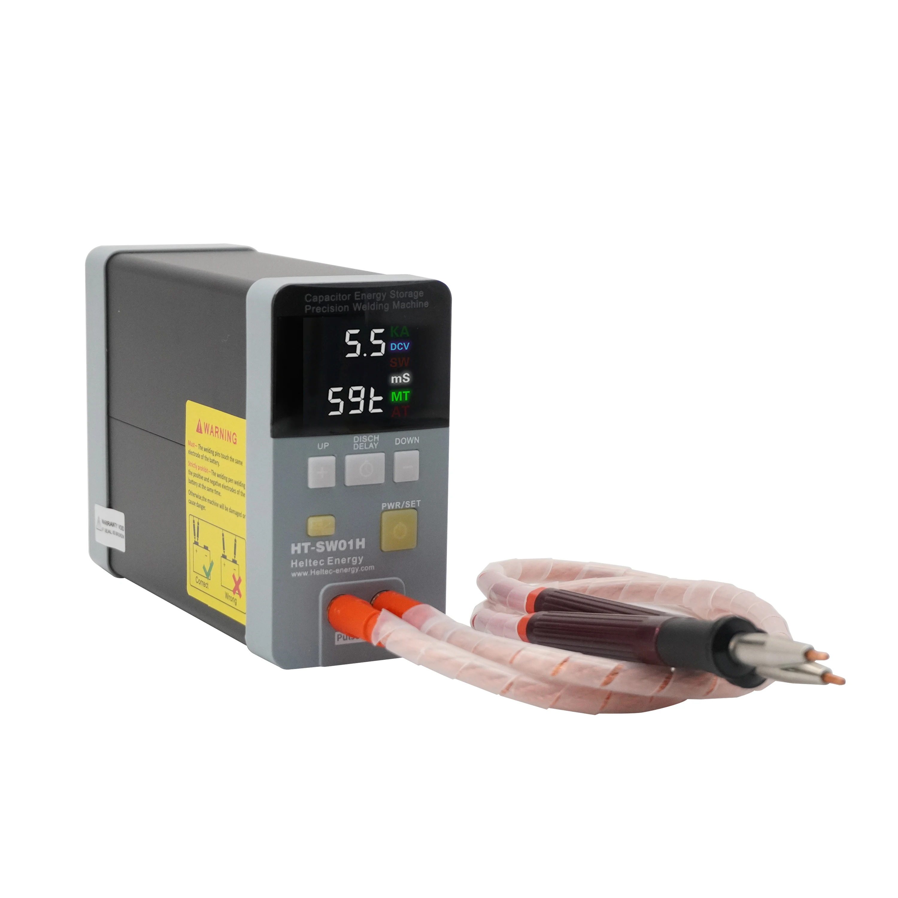 HT-SW01H  Lithium Battery Spot Welding Machine Large Single Battery Aluminum to Nickel High Power Pulse Handheld Touch Spot Weld