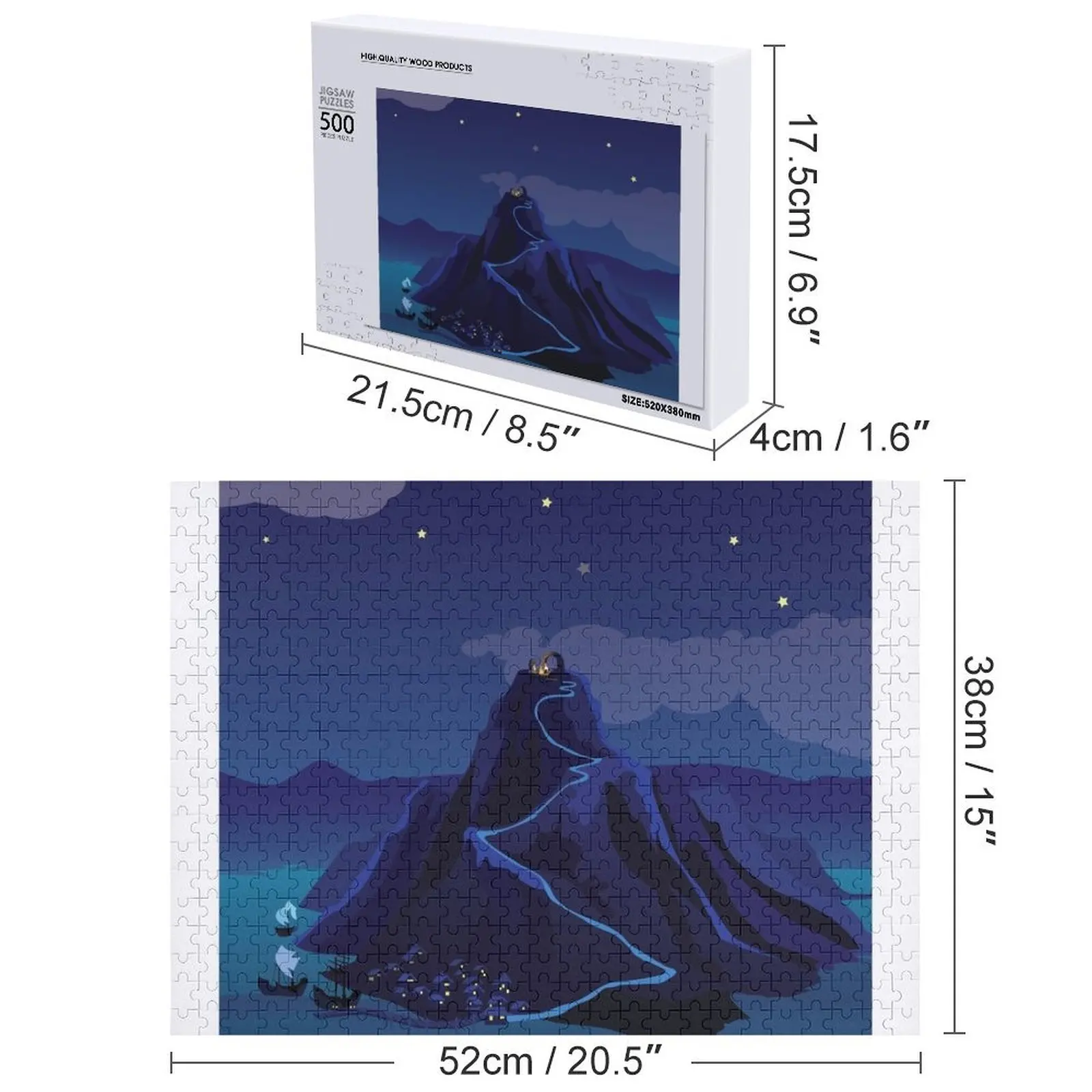 جزيرة المشاجرة سر جزيرة القرد أحجية الصور المقطوعة ألعاب خشبية مخصصة للأطفال