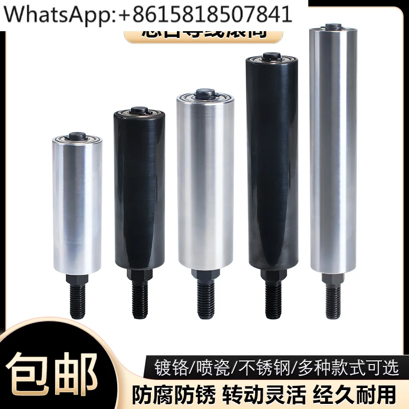 Chromium-plated wire column drum stranding machine wire and cable equipment stainless steel polished rod wire barrel