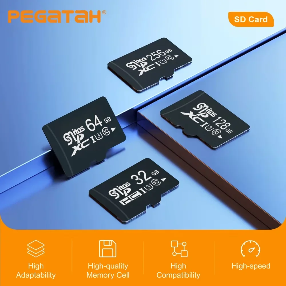 Securexpert Micro SD XC Card 32GB 64GB 128GB 256GB High Speed TF Memory Card Read for Security Camera Dash Cam Drone Action Cam