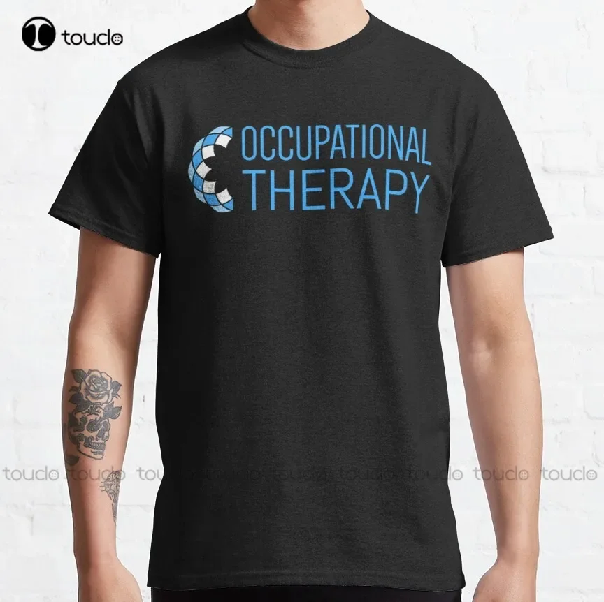 Occupational Therapy Fancy Design Classic T-Shirt Shirt For Men Tee T Shirts Digital Printing Harajuku Streetwear New Popular