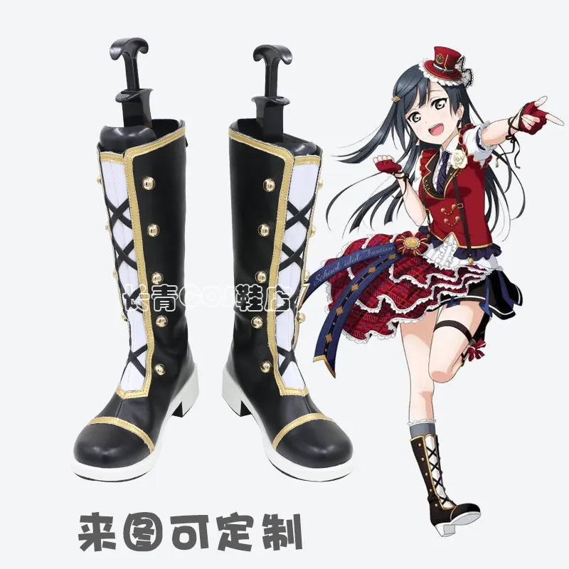 

Аниме Love Live! Обувь для косплея Nijigasaki Yuki Setsuna, ботинки, обувь для Хэллоуина, карнавала, вечеринки