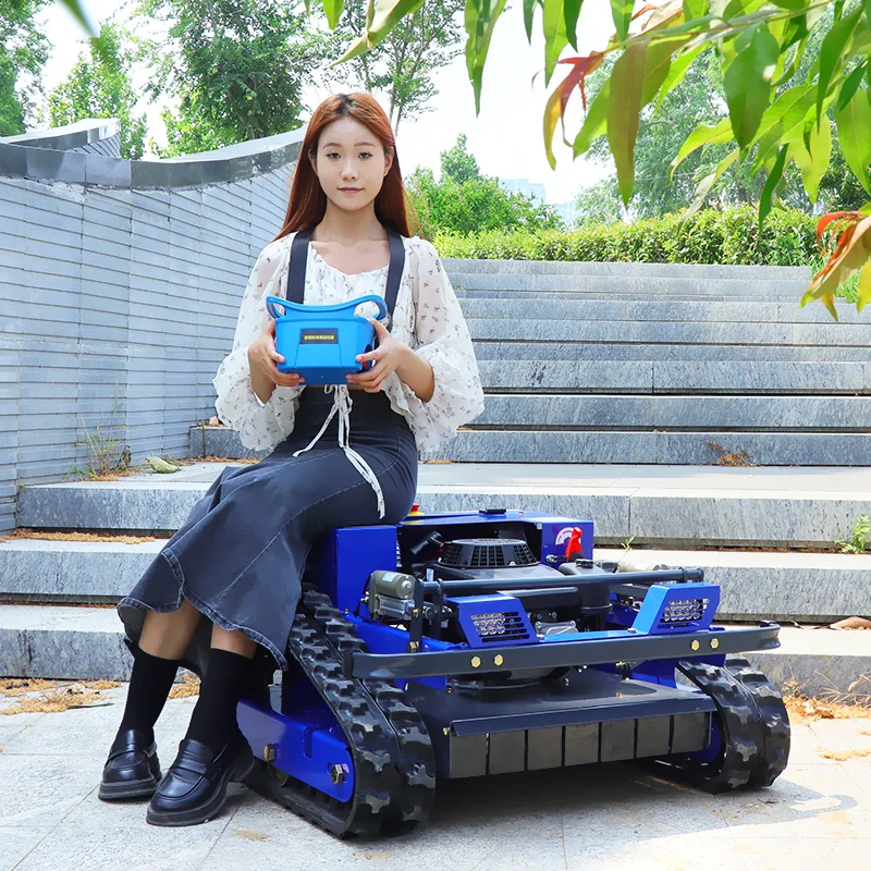 Customized Remote Control Lawn Mower Industrial 4-Stroke 45° Slope Climbing CE/EPA Certified Durable And Stable