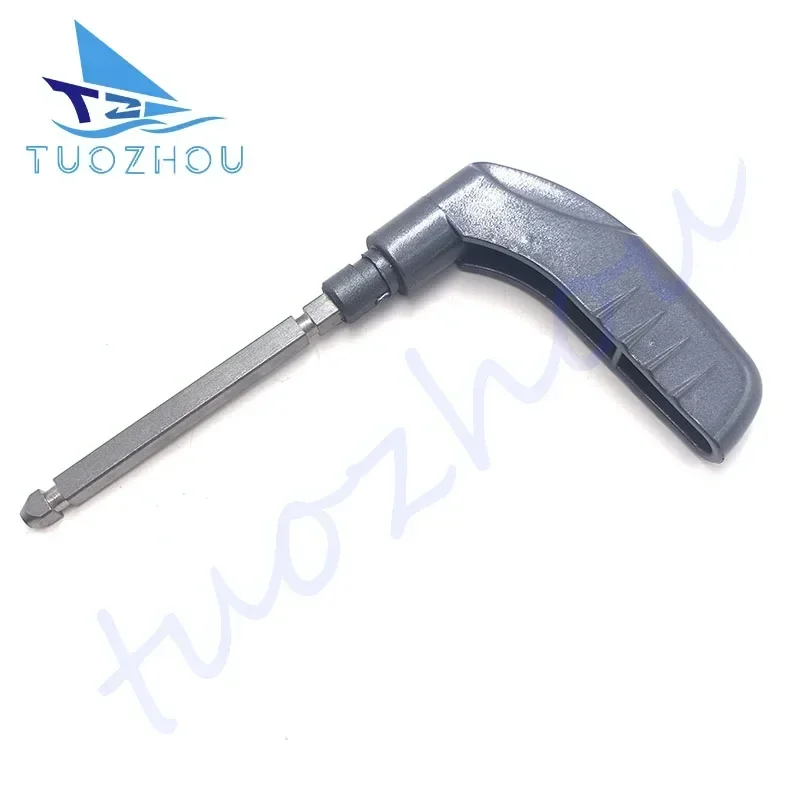

6B4-44111 Handle Gear Shift For Yamaha Outboard Motor 9.9HP 15HP Replacement Parts 6B4-44111-00-4D 6B444111004D Boat Engine