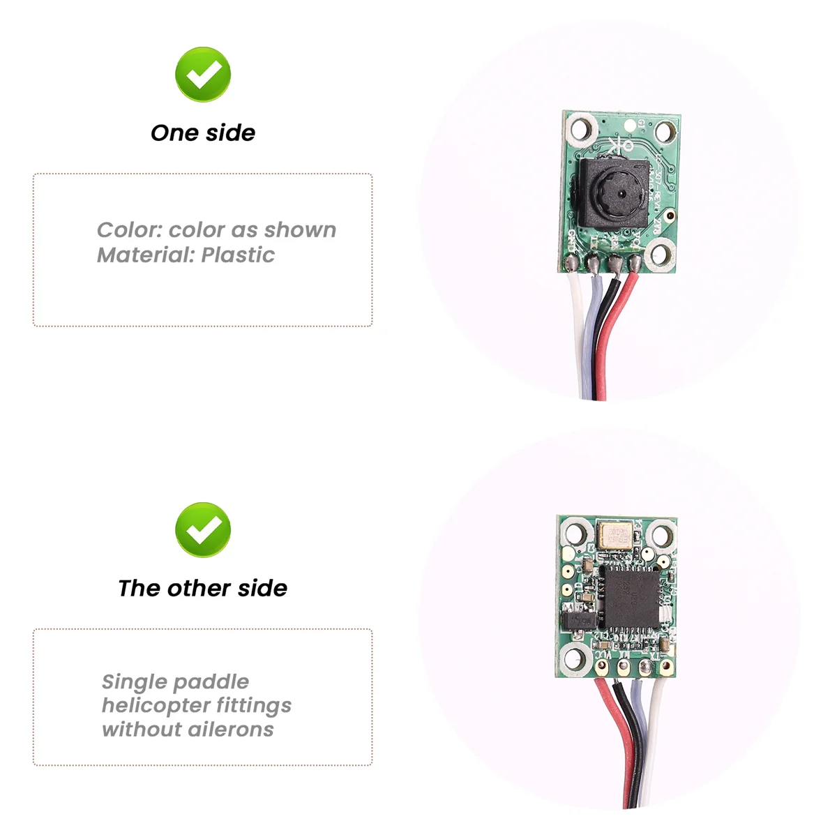 

X65A_RC Toy Helicopter Upgrade C138 Optical Flow Module for RC ERA C138 Bell 206 1:33 RC Toy Helicopter Parts