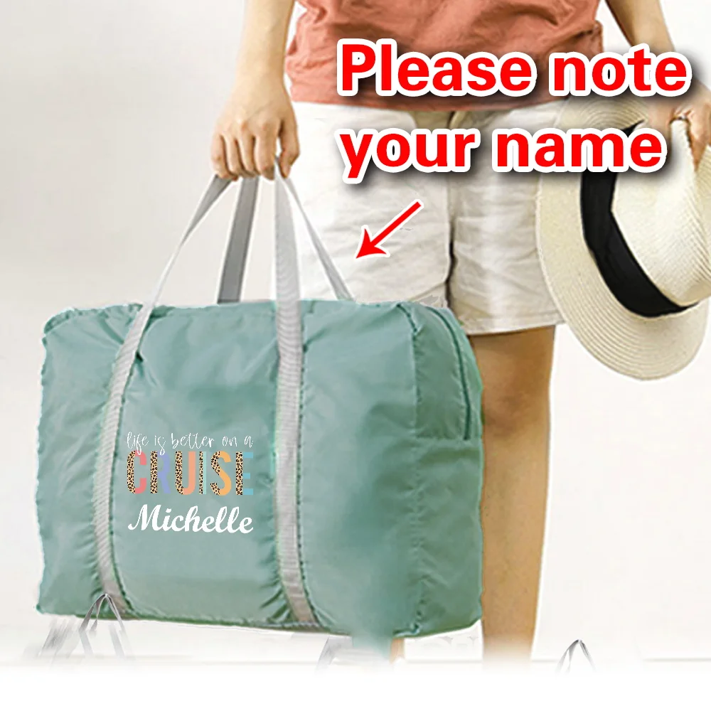Personalized Customized Unisex Outdoor Travel Foldable Multifunctional Travel Portable Storage Bag