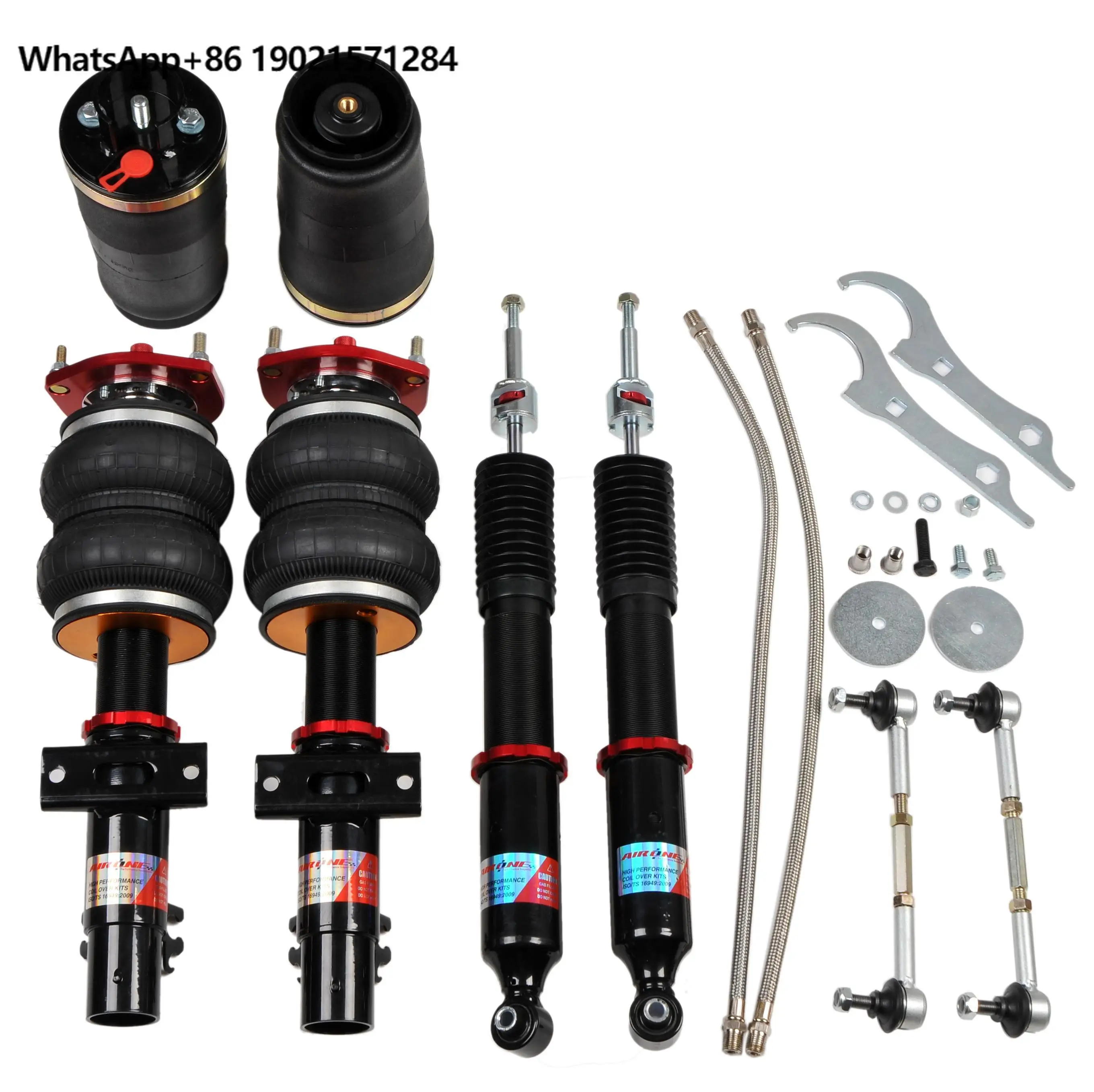 High Performance 30 Steps Adjustable Air Suspension Shock Absorber for VW Polo 9N/9N3/MK4