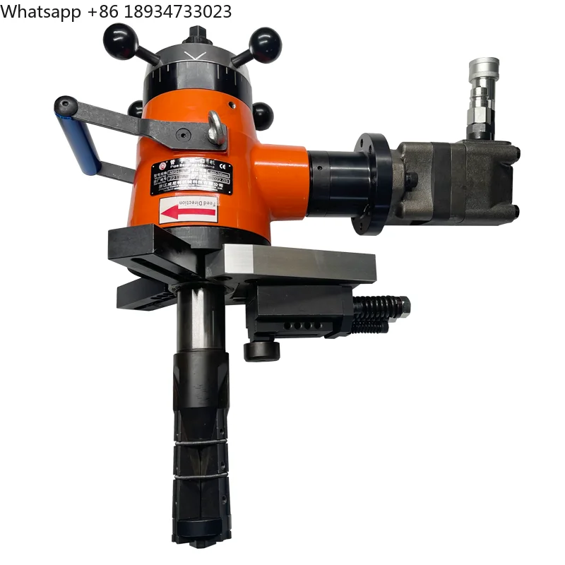 Wellnit Portable Electric Pneumatic Tube Pipe Beveler Efficient Light Weight Small Size Tool with Gear Bearing Core Components