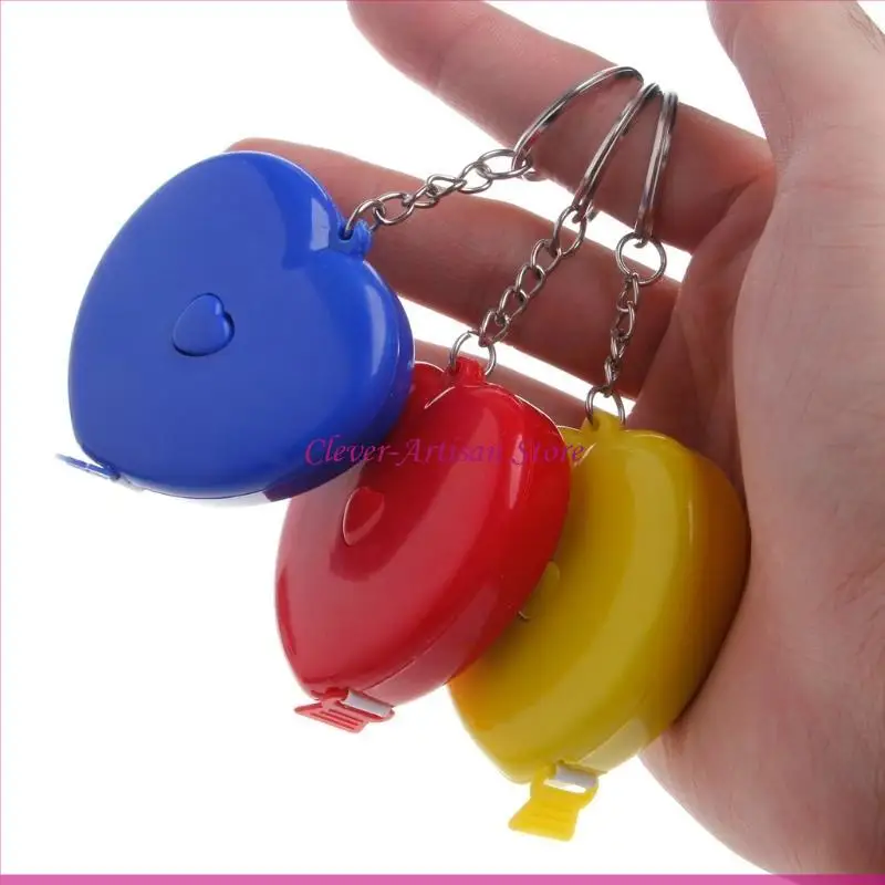 Keychain E06b portatile a forma nastro a forma cuore a forma cardiaca 1,5 m