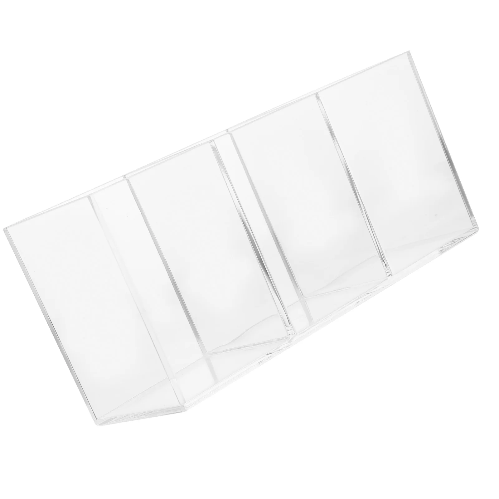 

Multifunctional Pen Holder Acrylic Pencil Container Desktop Decor Makeup Brush Storage Office Supplies ganizer