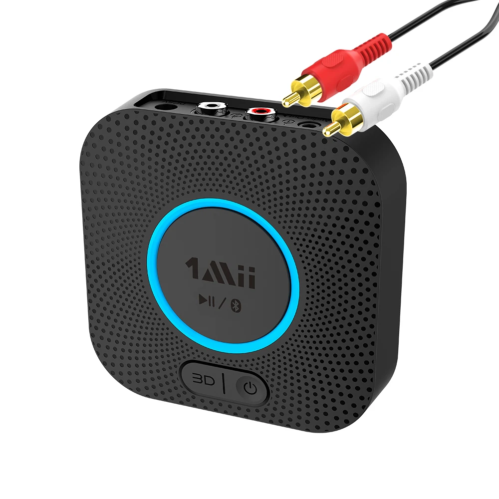2025 hot sale 1Mii Amazon Top Sale Bluetooth Music Receiver with 3D Surround Sound AptX LL/HD Bluetooth 5.1 RCA Stereo Receiver