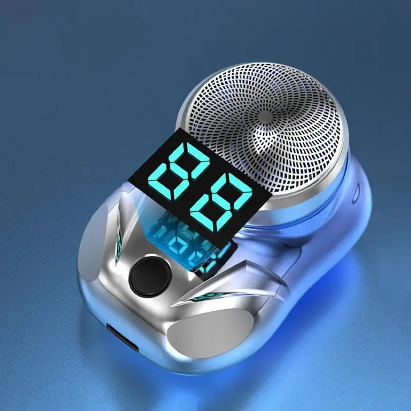 

2024 мужская электробритва, портативный мини-станок для бритья, зарядка через USB, триммер для бороды с зарядкой Type-C, бритва для бороды