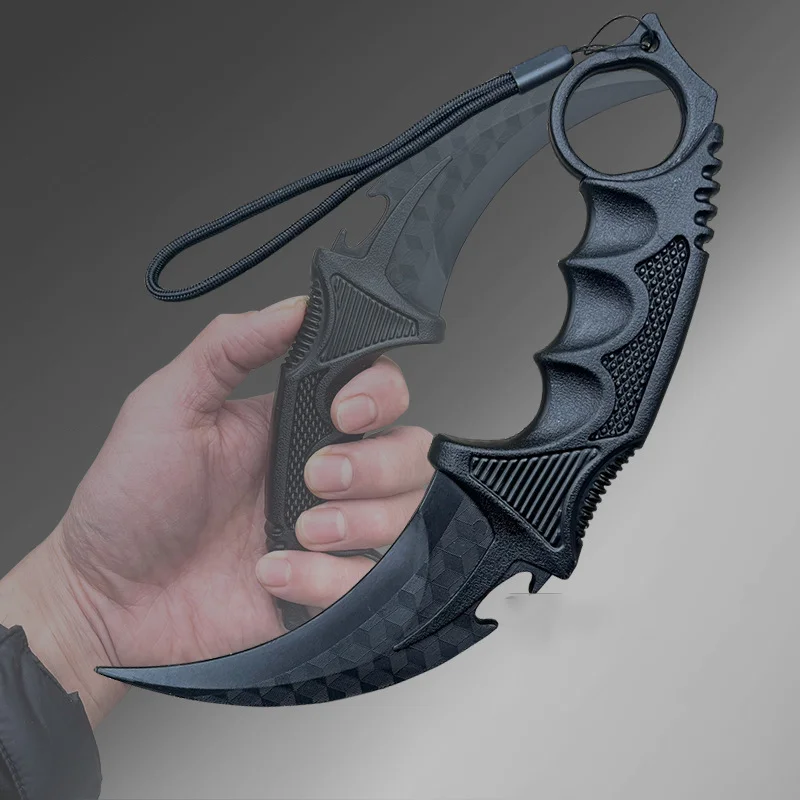 23cm Claw Knives Game Toy Sword Model Toy Prop Solid Eagle Claw Knife Safe Unedged Melee Sword Outdoor Weapon Gifts for Friends