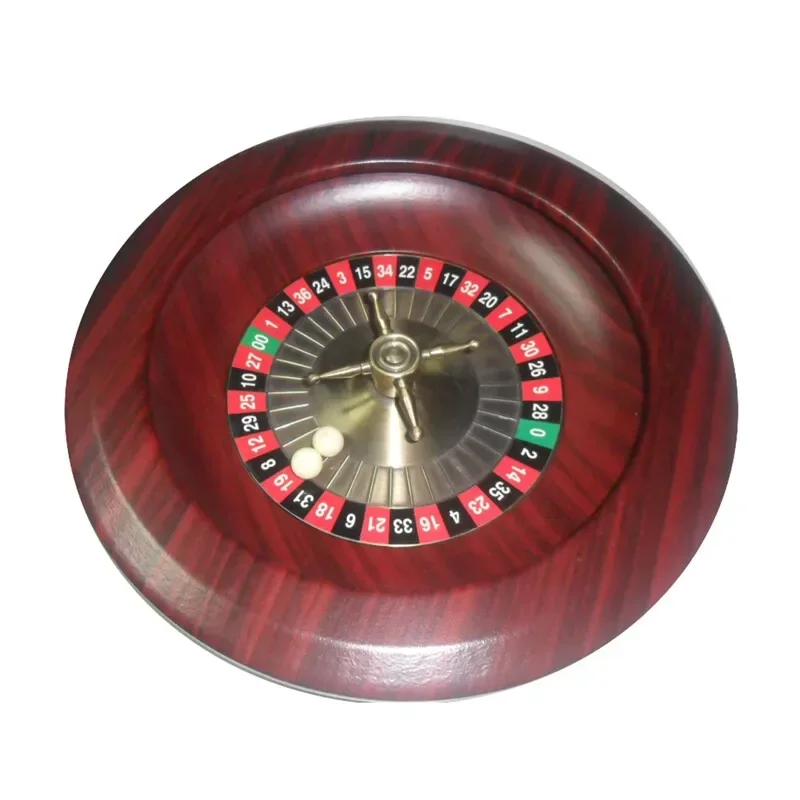 High Quality Game Entertainment Party Model Wooden Roulette Wheel For Sale