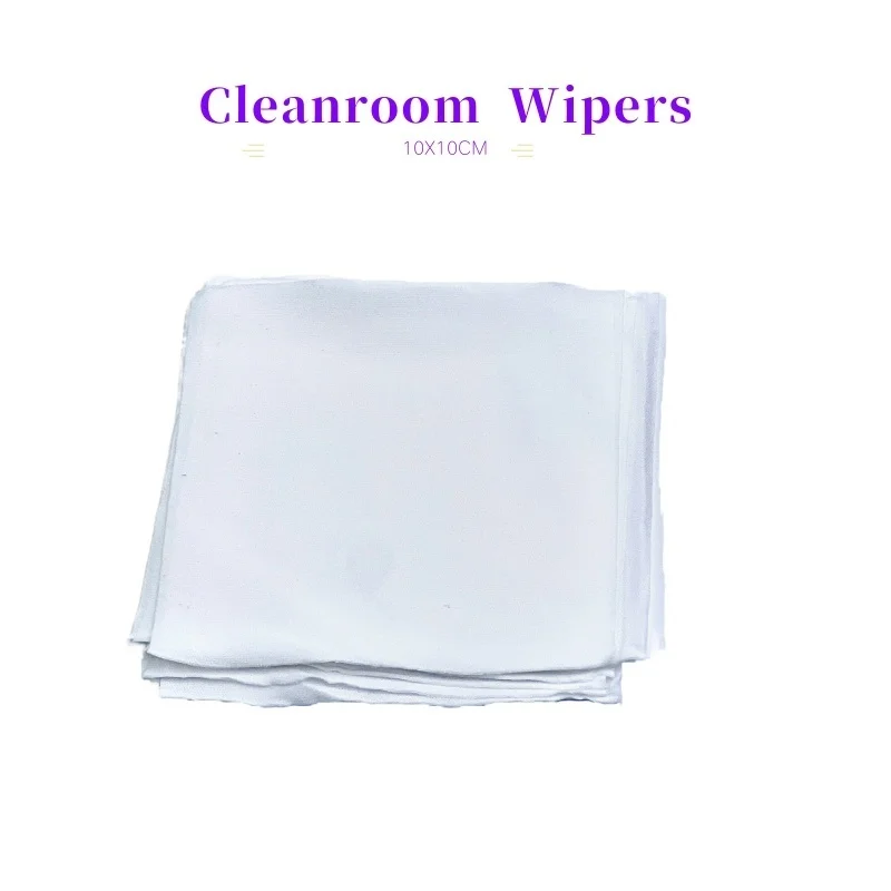 Soft 400Pcs/Bag Cleanroom Wiper Non Dust Cloth 10x10cm 4inch Dust Free Paper Phone LCD Repair Tool for Class 1-10000 Clean Rooms