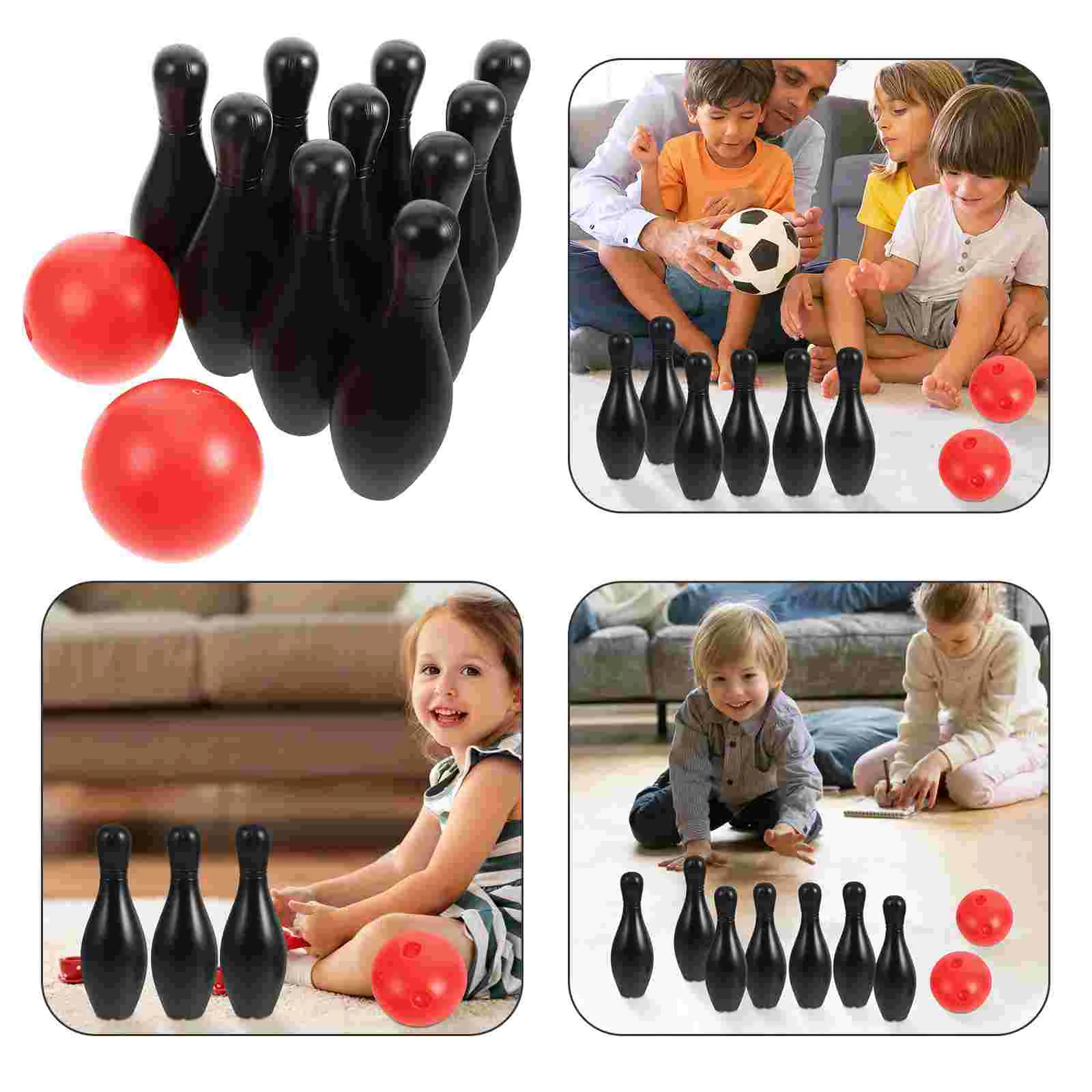 

Toy Bowling Ball Girl Kids Toys Child Parent-child Children Educational Outdoor Game Pe For