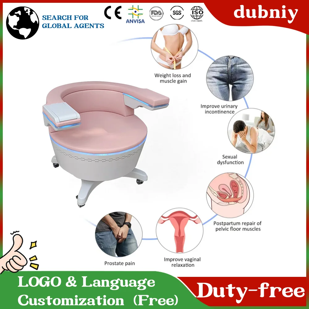 EMS Pelvic Muscle Floor Exercises Rehabilitation Machine High Power Postpartum Repair Female Leaking Urine Muscle Stimulator
