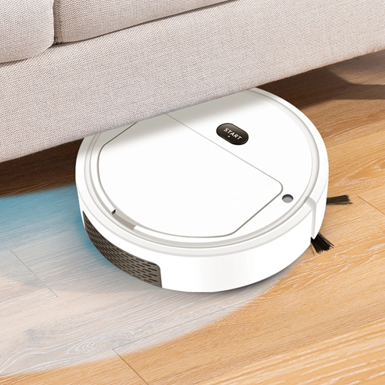 Mini Charging Automatic Cleaning Machine Home Intelligent Humidifier Vacuum Cleaner Suitable for Pet Hair Hard Floors