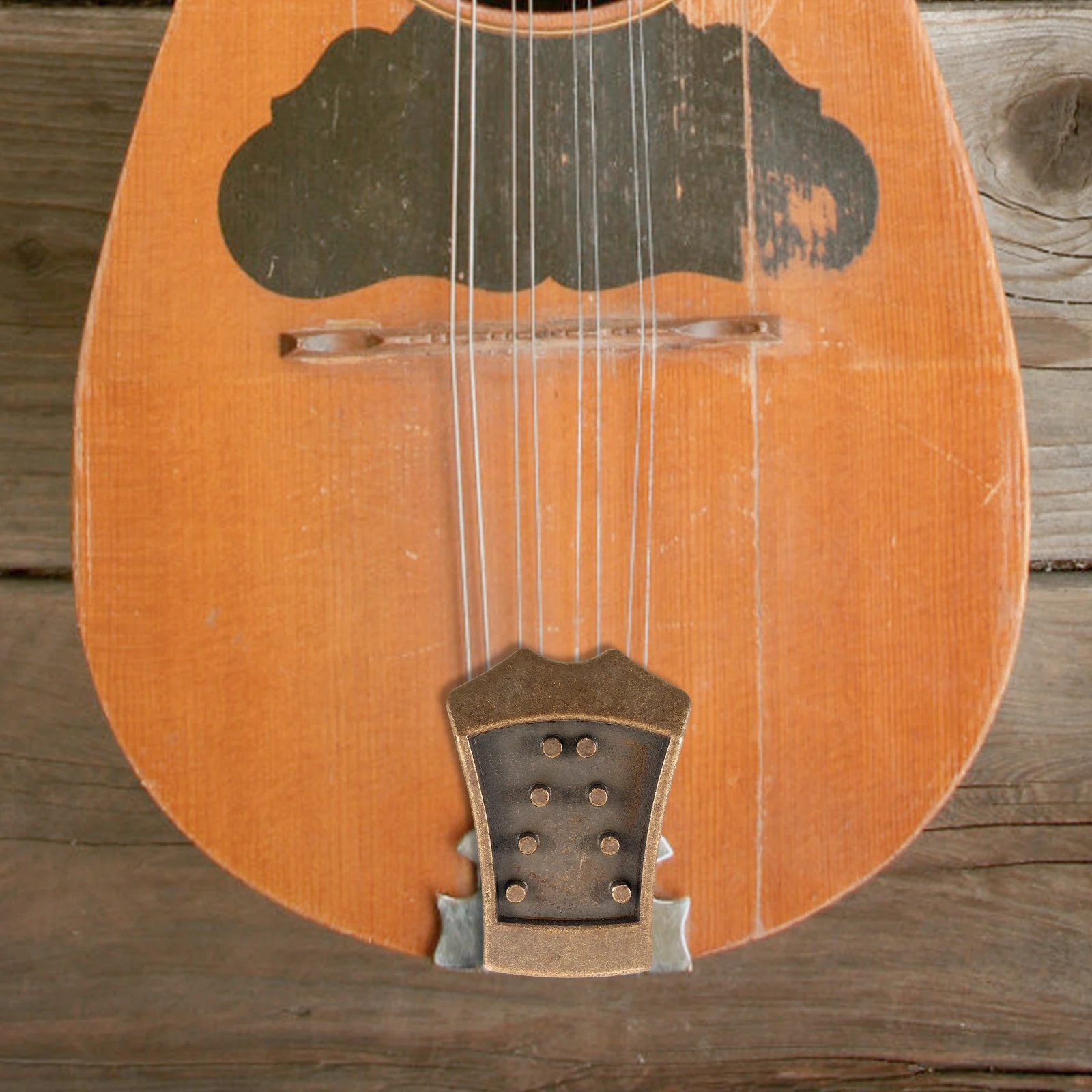 

Tuner Mandolin Bridge Accessory Alloy Supplies Instrument Tailpiece Replacement