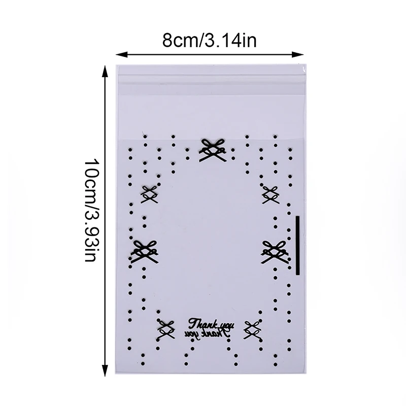 ถุงใส่ภาพถ่ายแบบมีกาวในตัว sampul kartu ใสขนาด50ชิ้น/แพ็คกระเป๋าใส่บัตรของขวัญแบบถุงซีลเอง
