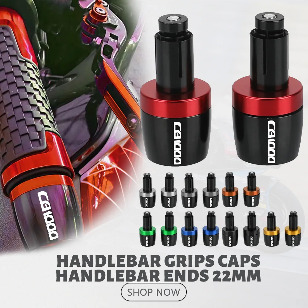 FOR HONDA CB1000 CB 1000 1993-1997 1996 1995 1994 Motorcycles Handlebar Grips Cap Weight PartsAnti Vibration Silder Plug Ends