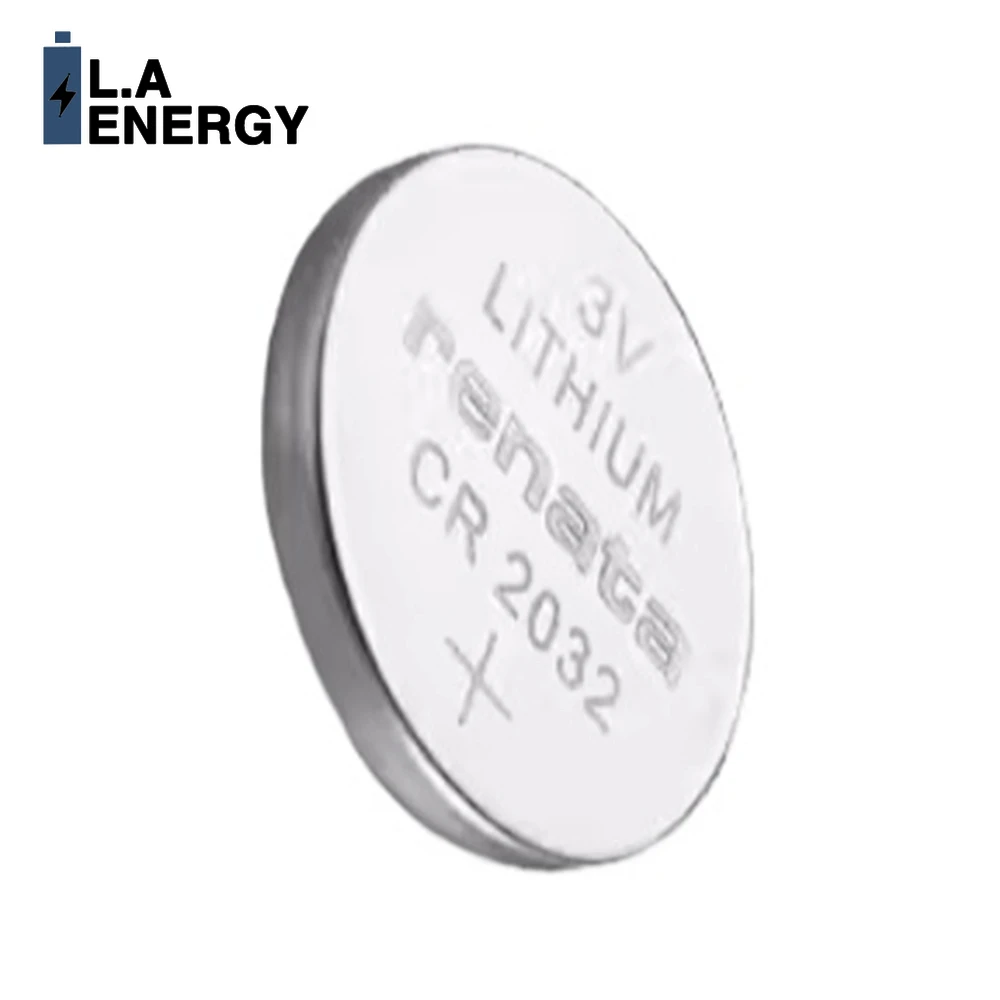 10PCS RENATA CR2032 Lithium Battery CR 2032 DL2032 ECR2032 3V for Car Key Watch Toy Remote Control Button Coin Cell