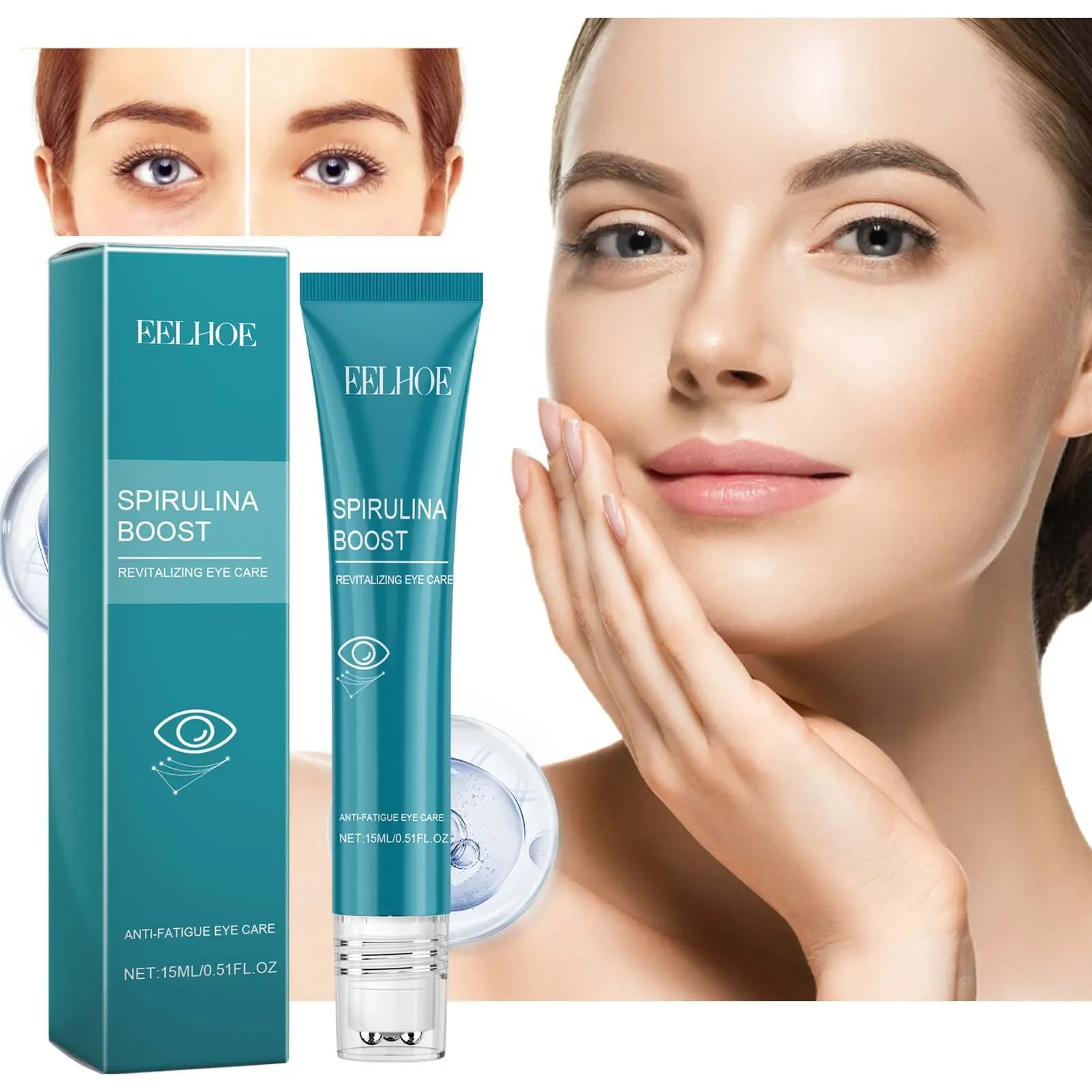 Retinol Anti-wrinkle Eye Cream Dark Circles Eye Bags Remove Anti-puffiness Fade Fine Lines Moisturizing Eye Care Original 2024