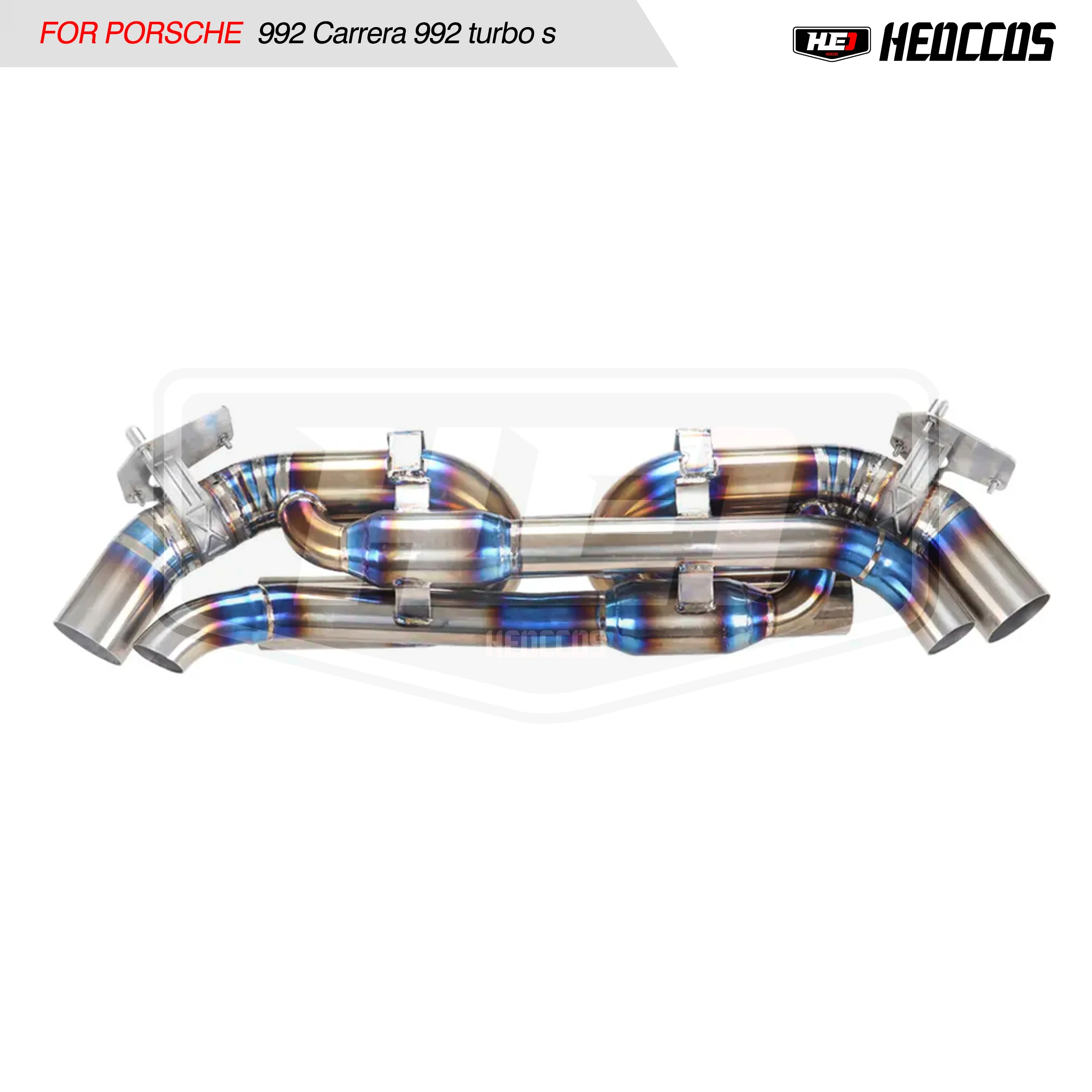 HEO Performance titanium valvetronic exhaust catback system for porsche 992 Carrera 992 turbo s exhaust