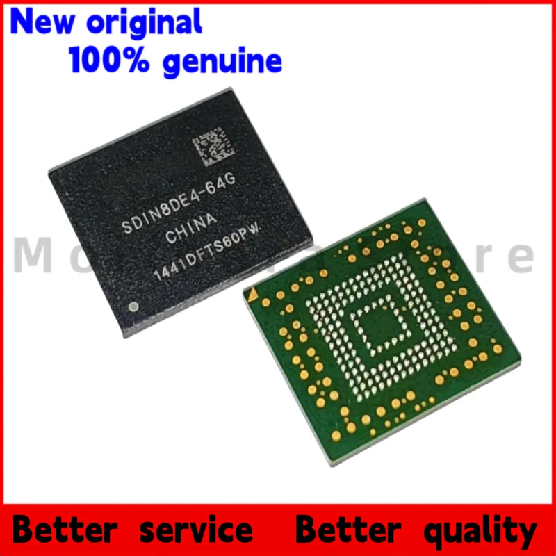 

1PCS/100% new SDIN8DE4-64G SDINBDE4-64G BGA Black plastic casing