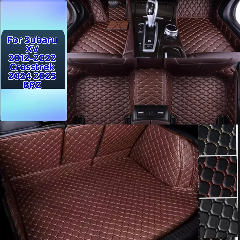 

Customized Full Coverage Car Floor Mat For Subaru XV 2012- 2022 Crosstrek 2024 2025 BRZ Car Interior Accessories Carpet
