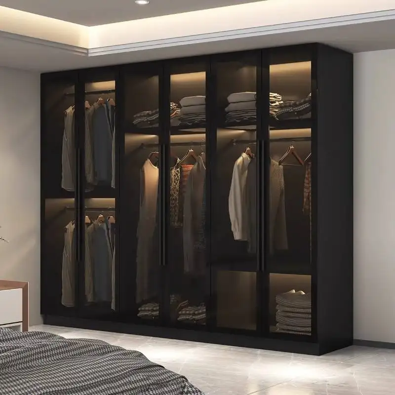

Modern Nordic Top Wardrobes Doors Unit Large Dressing Armoire Wardrobes Cupboard Lounges Tall Armario De Ropa Furniture For Home
