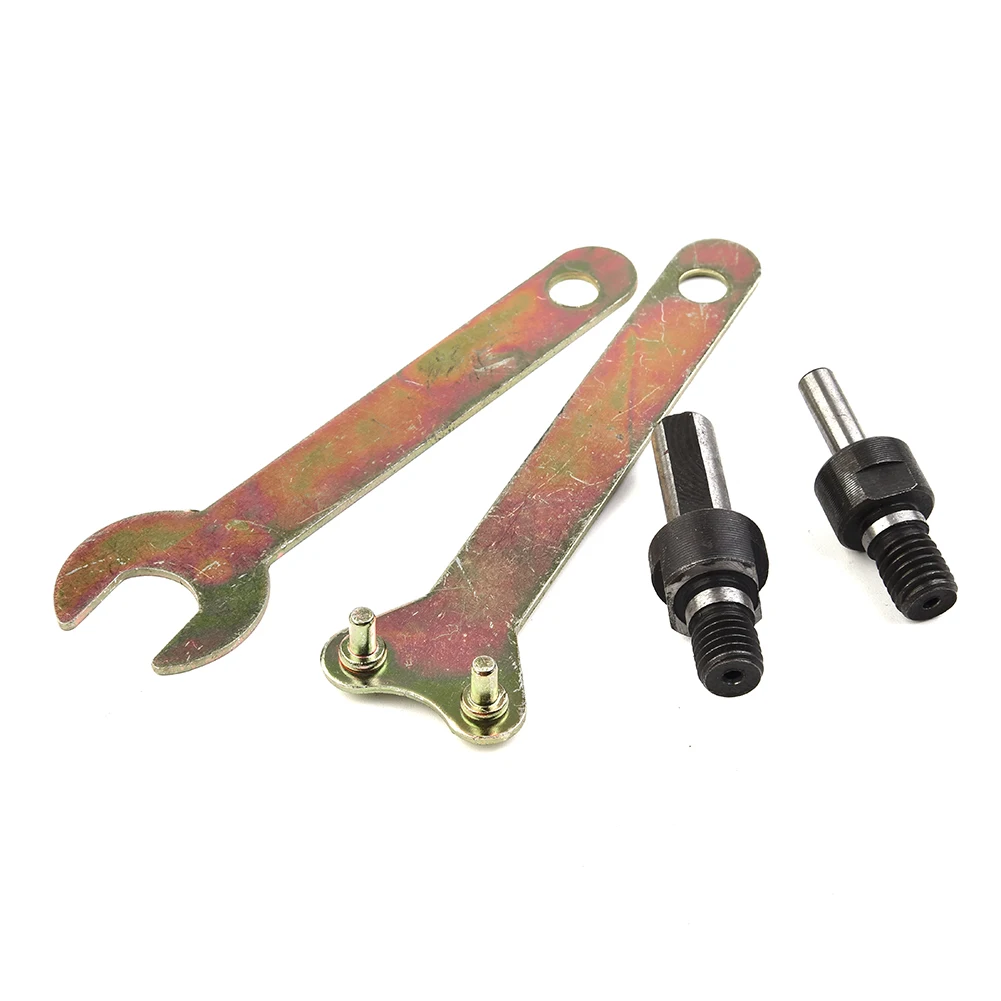 8 pièces 6mm + 10mm ensemble d'accessoires de perceuse électrique à main, bielle, bielle de meuleuse d'angle de Conversion de perceuse électrique 10mm