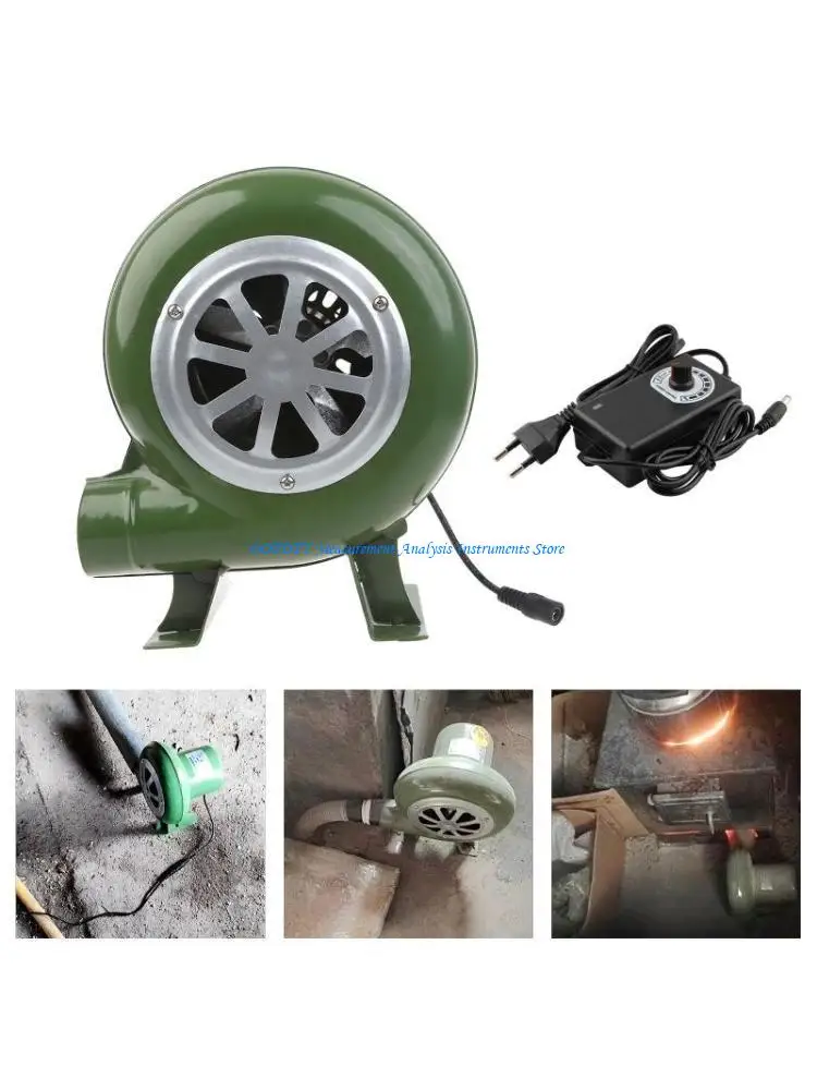 

367D воздуходувка для барбекю, мини-кузнец, кузница, воздуходувка с воздуховодом, железная шестерня, портативный вентилятор для