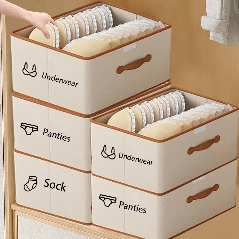 1Pcs Underwear Organizer Toy Box Drawer Type Storage Box Waterproof and Moisture-proof Wardrobe Organizer Clothes Foldable Home