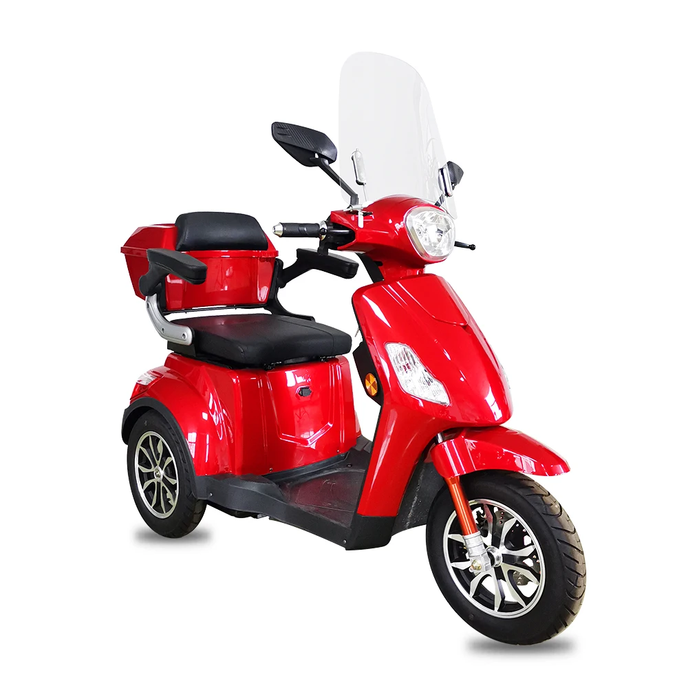 Patinete eléctrico de 3 ruedas para adultos, Scooter de 2024 w, motocicleta, triciclo, barato, novedad de 500